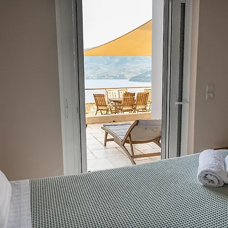 Villa Kalavria Luxury Suites, Afroditi With Magnificent Sea View And Private Swimming Pool.